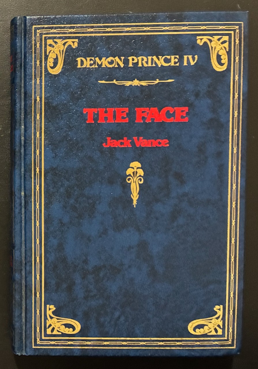 The Face Demon Prince IV by Jack Vance 1981 SIGNED Limited Edition Hardcover EX