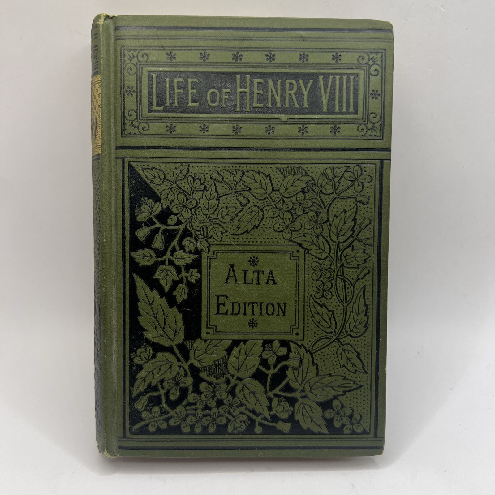 1880 Life of Henry viii Alta Edition- First Edition. Porter and Coates.