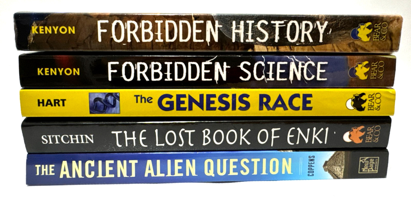 Lot of 5 Books Ancient Aliens Forbidden Science History Technology ufos