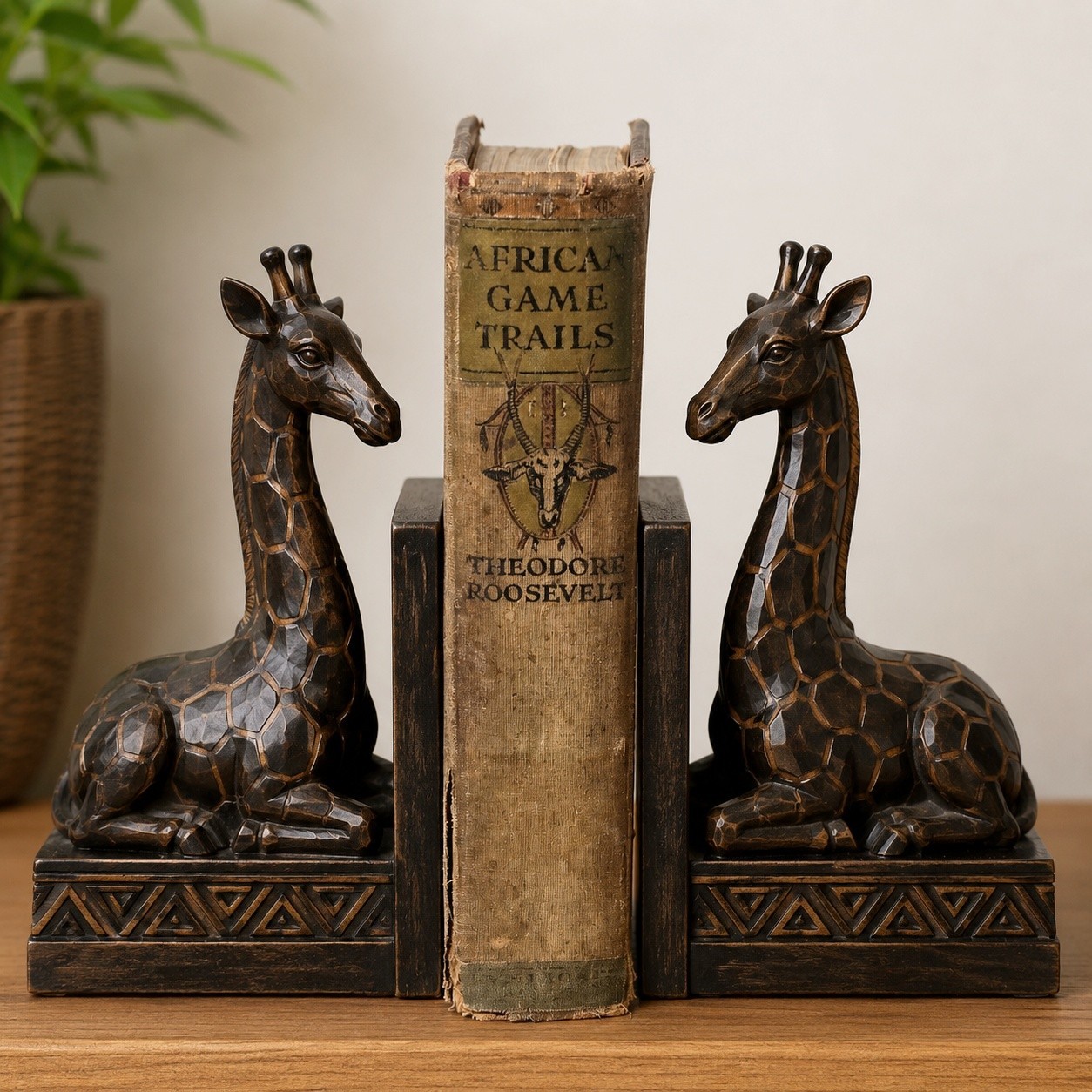African Game Trails Theodore Roosevelt 1910 Safari Hunting Illustrated Book