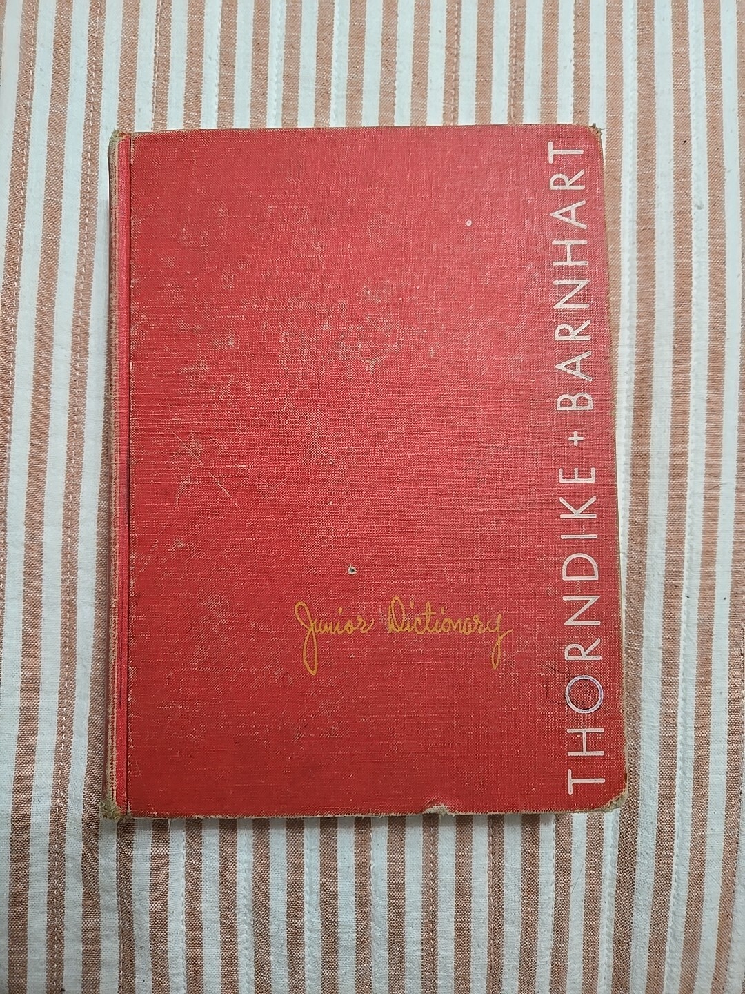Vintage Thorndike Barnhart Junior Dictionary Children’s Reference Book 1952