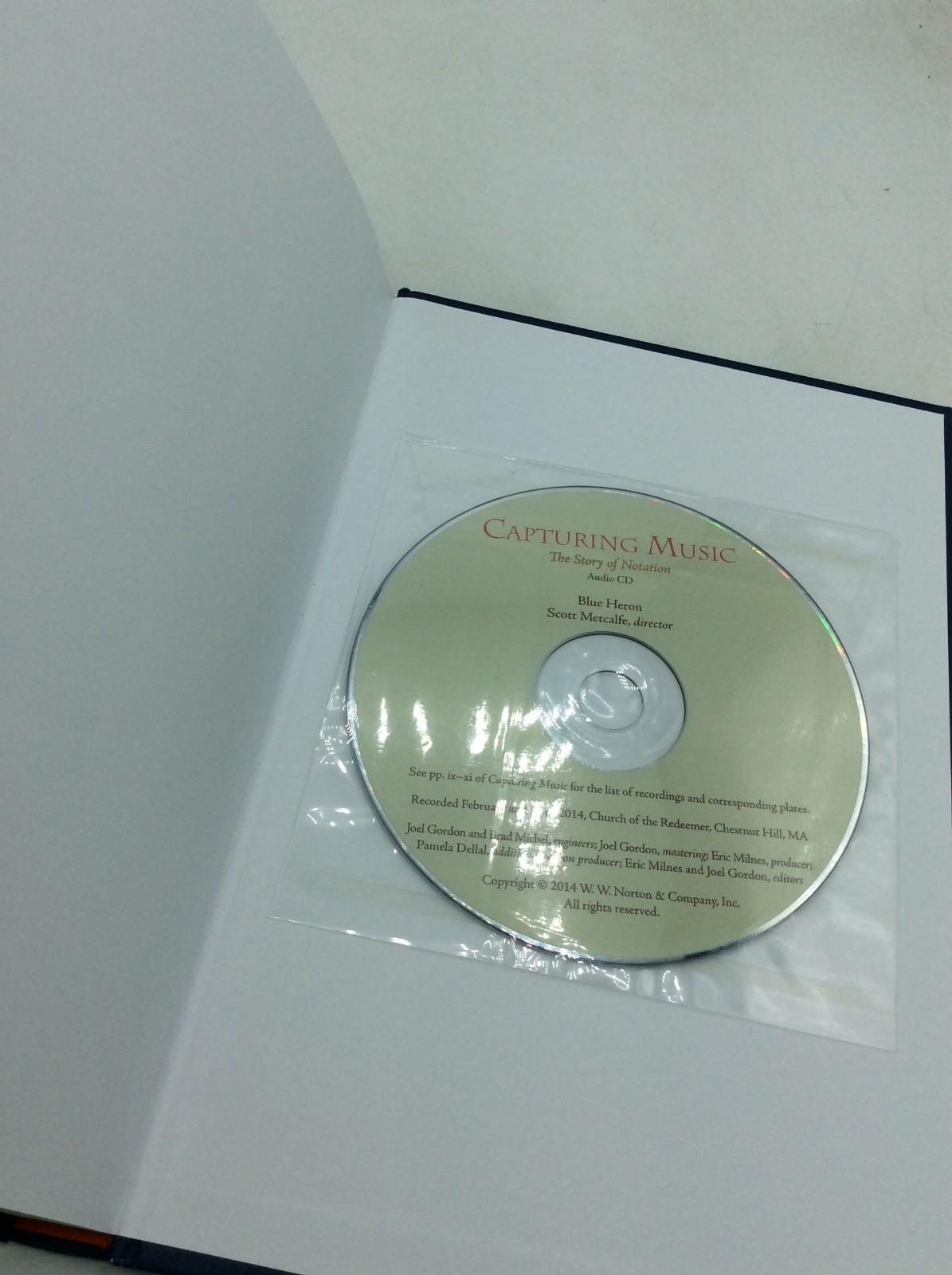 CAPTURING MUSIC – Thomas Forrest Kelly – 2015 – illustrated – CD included