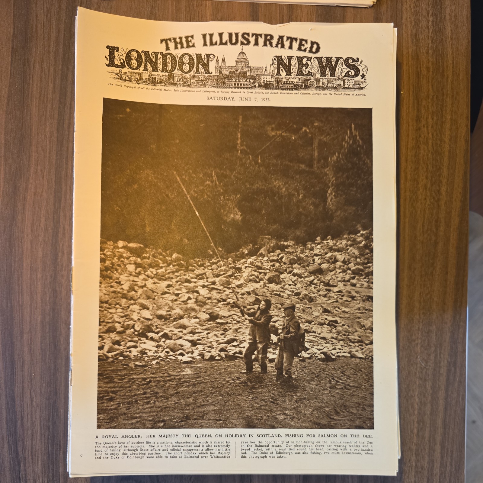 49 x The Illustrated London News – 1952 (1940’s to 60’s) – Inc Royalty Interest