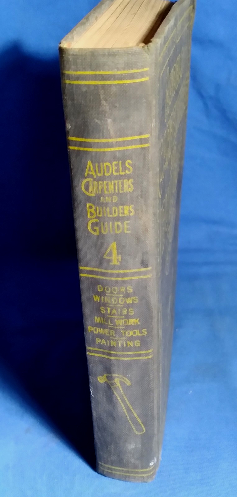 AUDELS CARPENTERS AND BUILDERS GUIDE #4 Graham Emery 1951 HC Illustrated