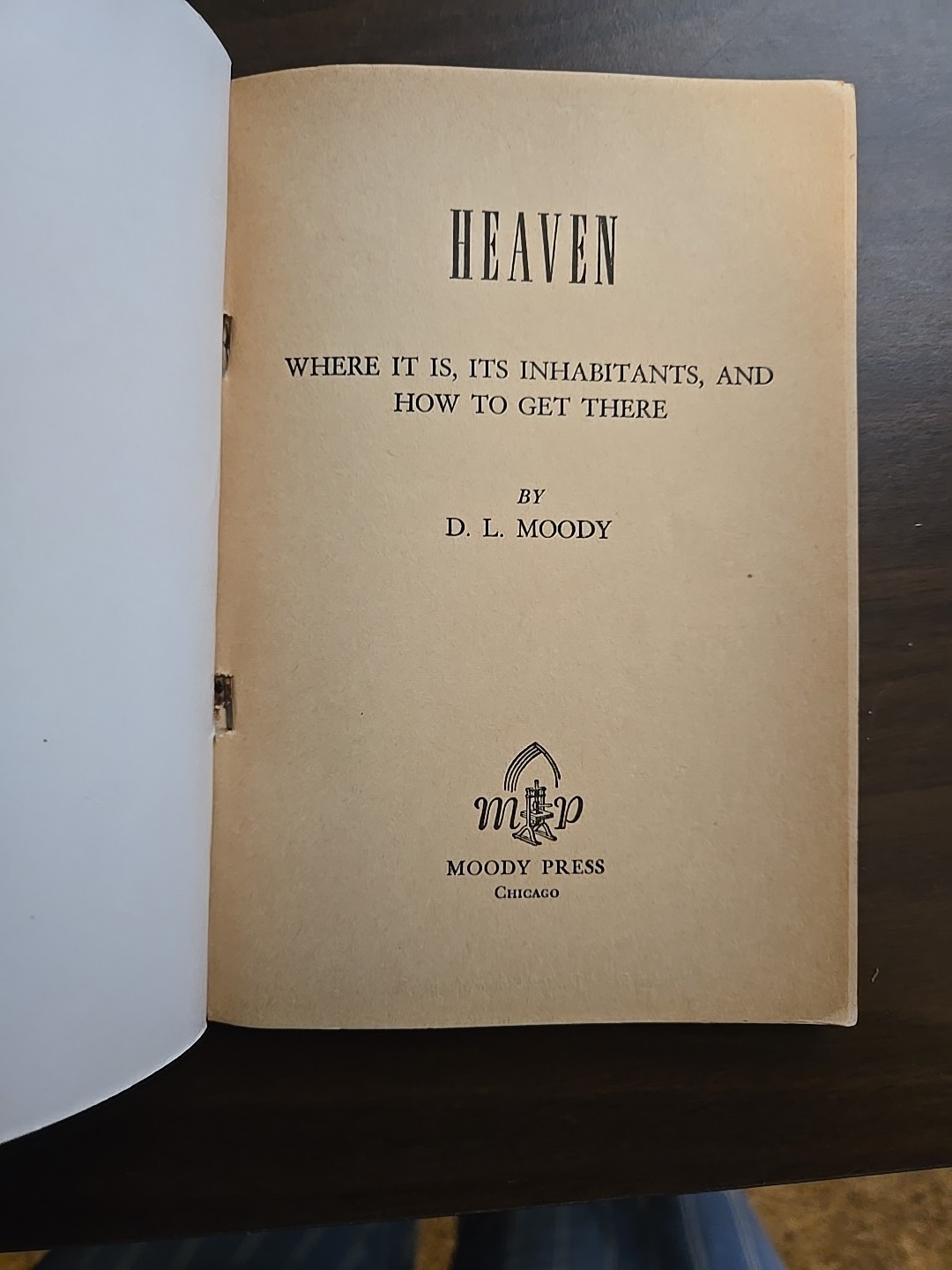 VERY RARE Heaven and How to Get There – Vintage Paperback by D.L. Moody 1920’s
