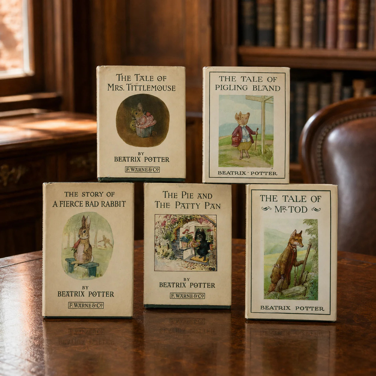 The Original Peter Rabbit Books, 5-Volume Beatrix Potter Set