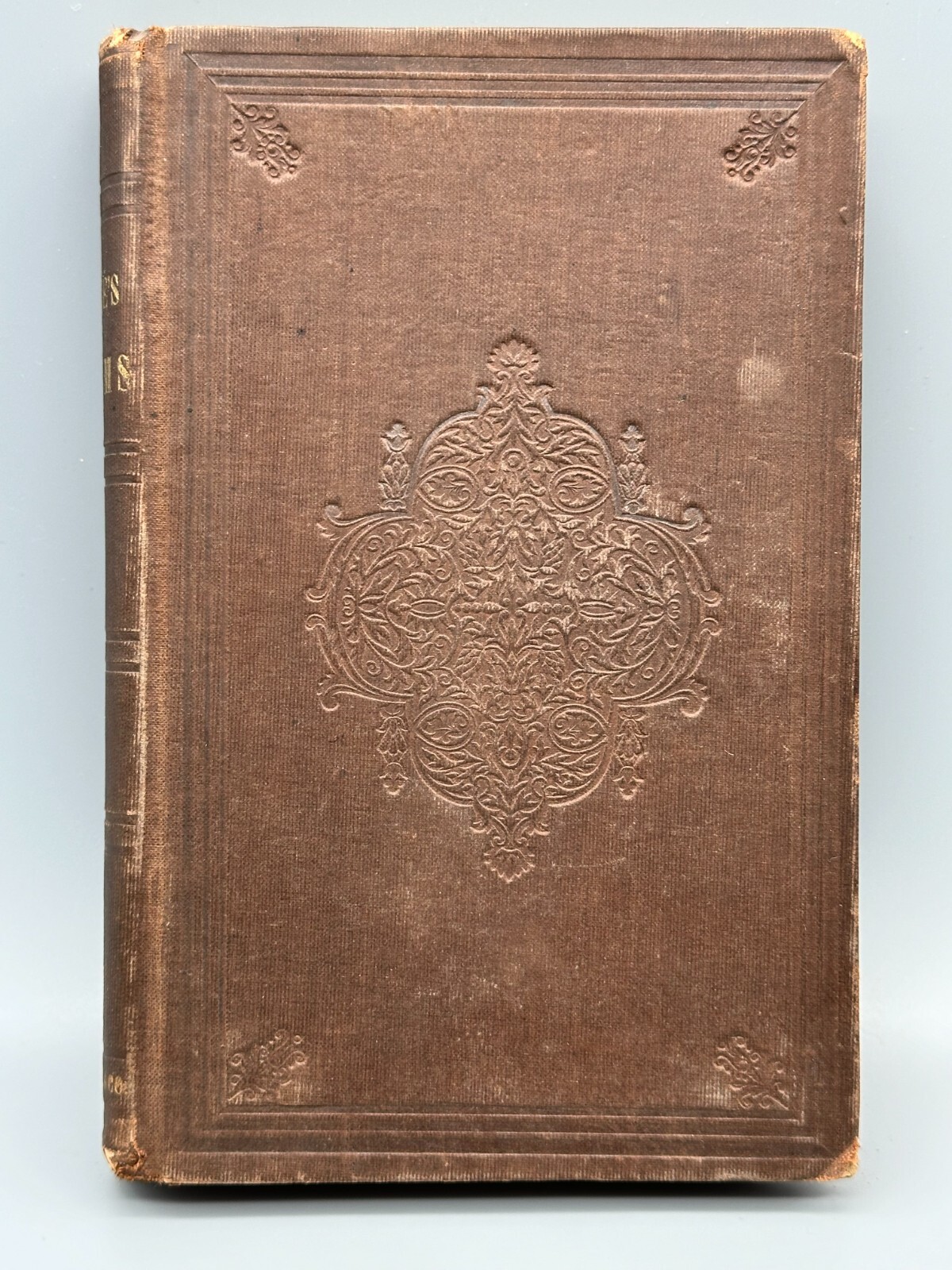 1855 Poems by John Saxe Hardcover Pre Civil War!