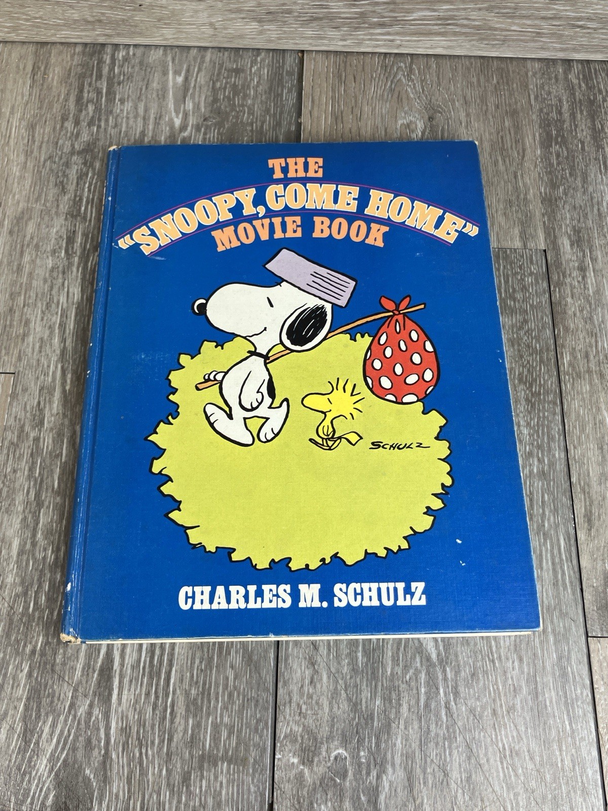 The Snoopy Come Home Movie Book By Charles M Schulz Hardcover First Edition 1972
