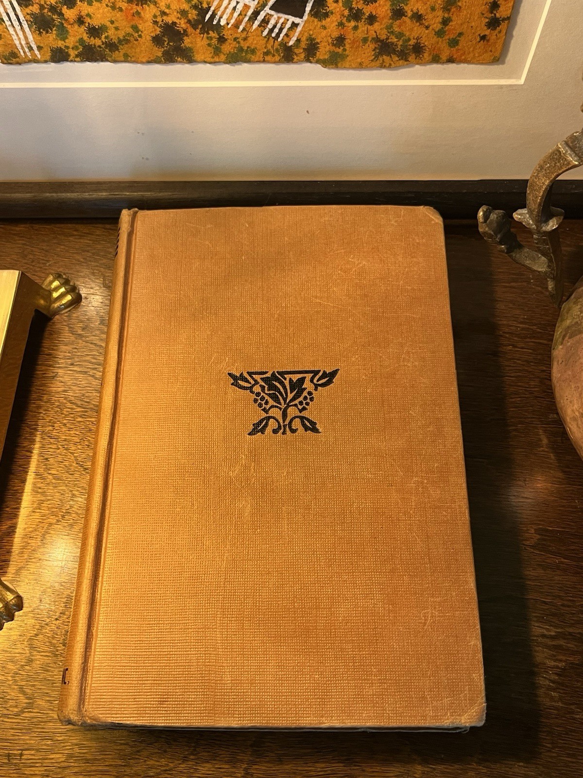 Vintage Robinson Crusoe Hardcover Art-Type Edition Daniel Defoe Decorative Cloth