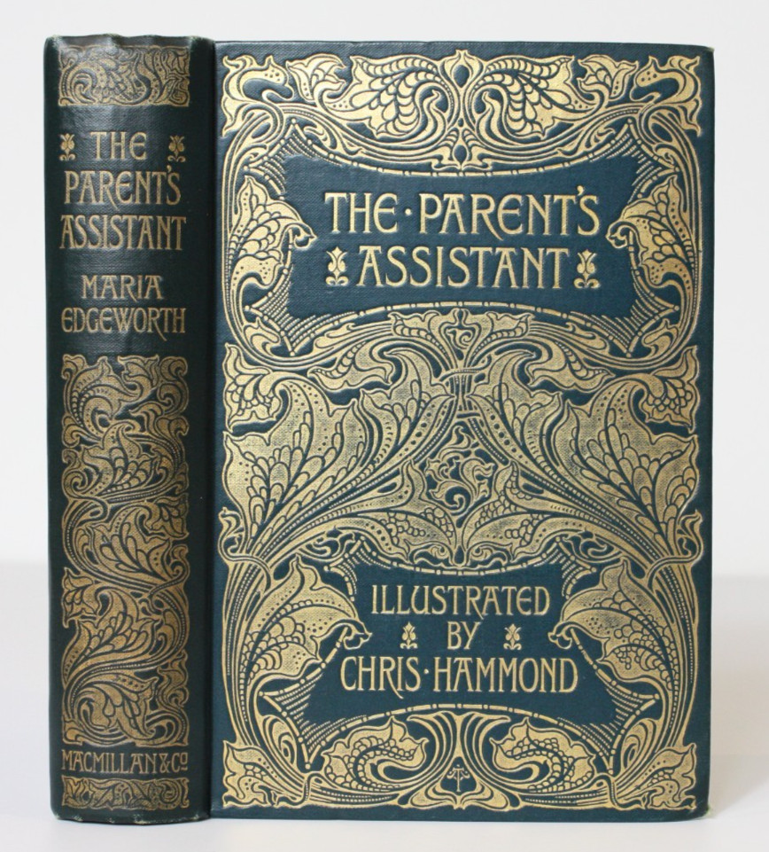 Maria Edgeworth The Parent’s Assistant Macmillan 1897 Peacock Turbayne Gilt Book