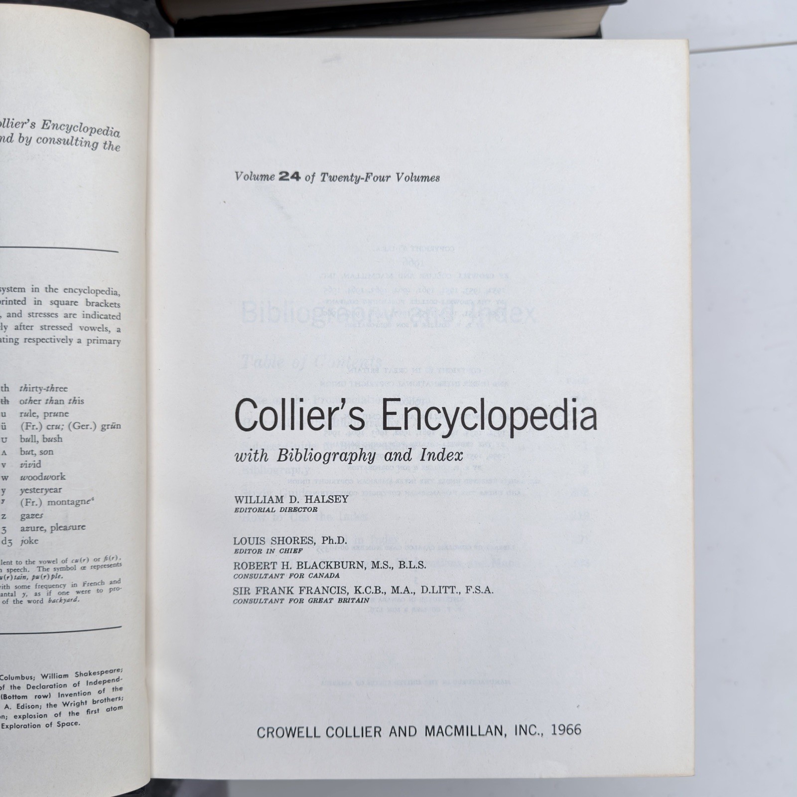 1950s Collier’s Encyclopedia Full Set Of 20, Plus Set Of 21 Yearbooks 1967-1987