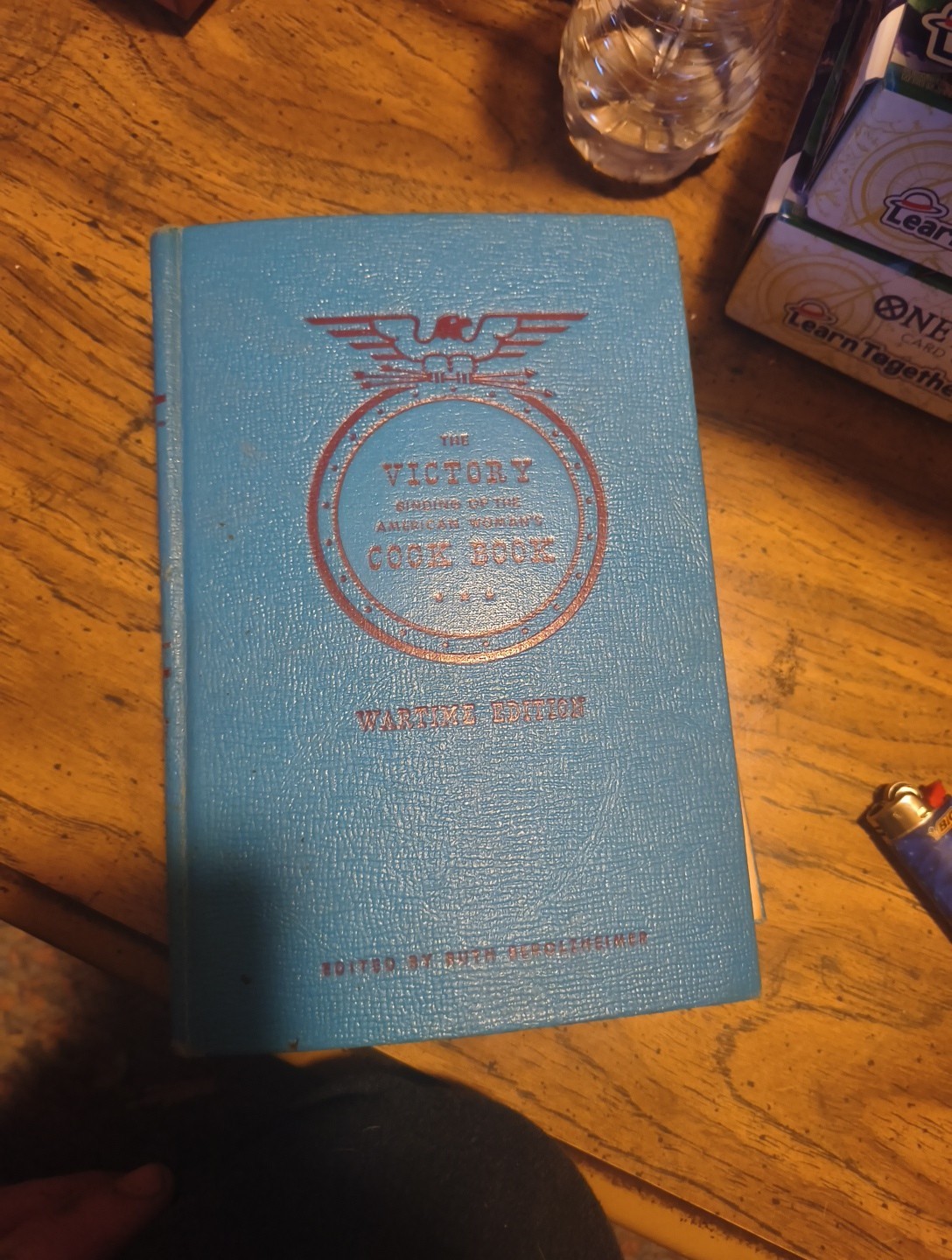 The Victory Binding of the American Woman’s Cook Book Wartime Edition 1943