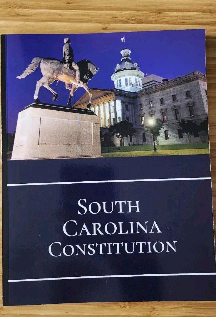 Constitution of South Carolina Softcover Book ( New )