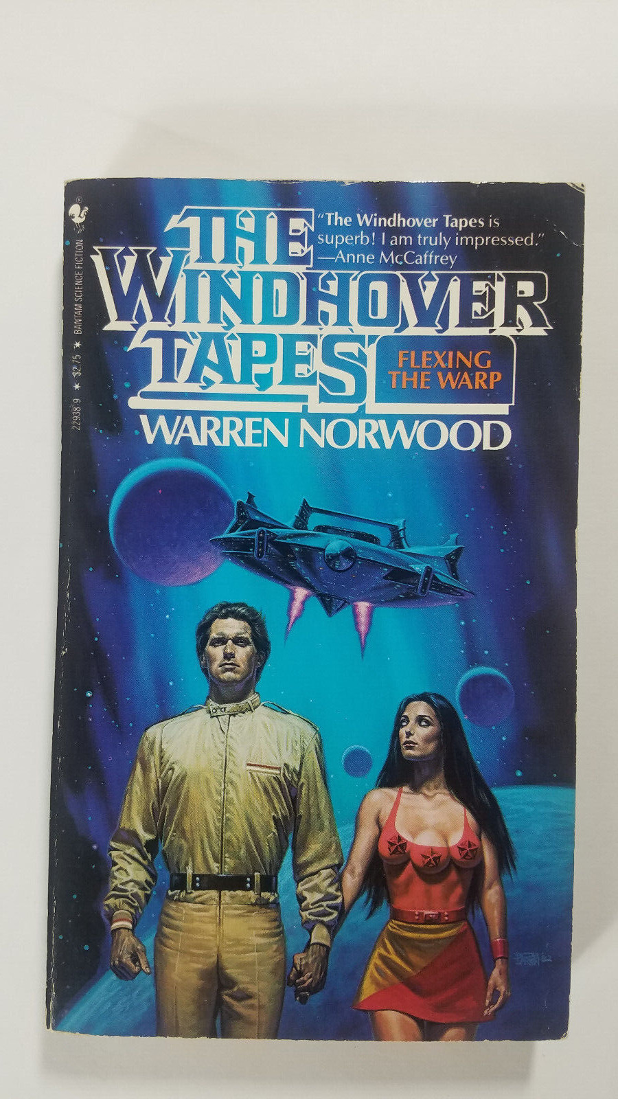 The Windhover Tapes Flexing the Warp by Warren Norwood 1983 Bantam 1st Paperback