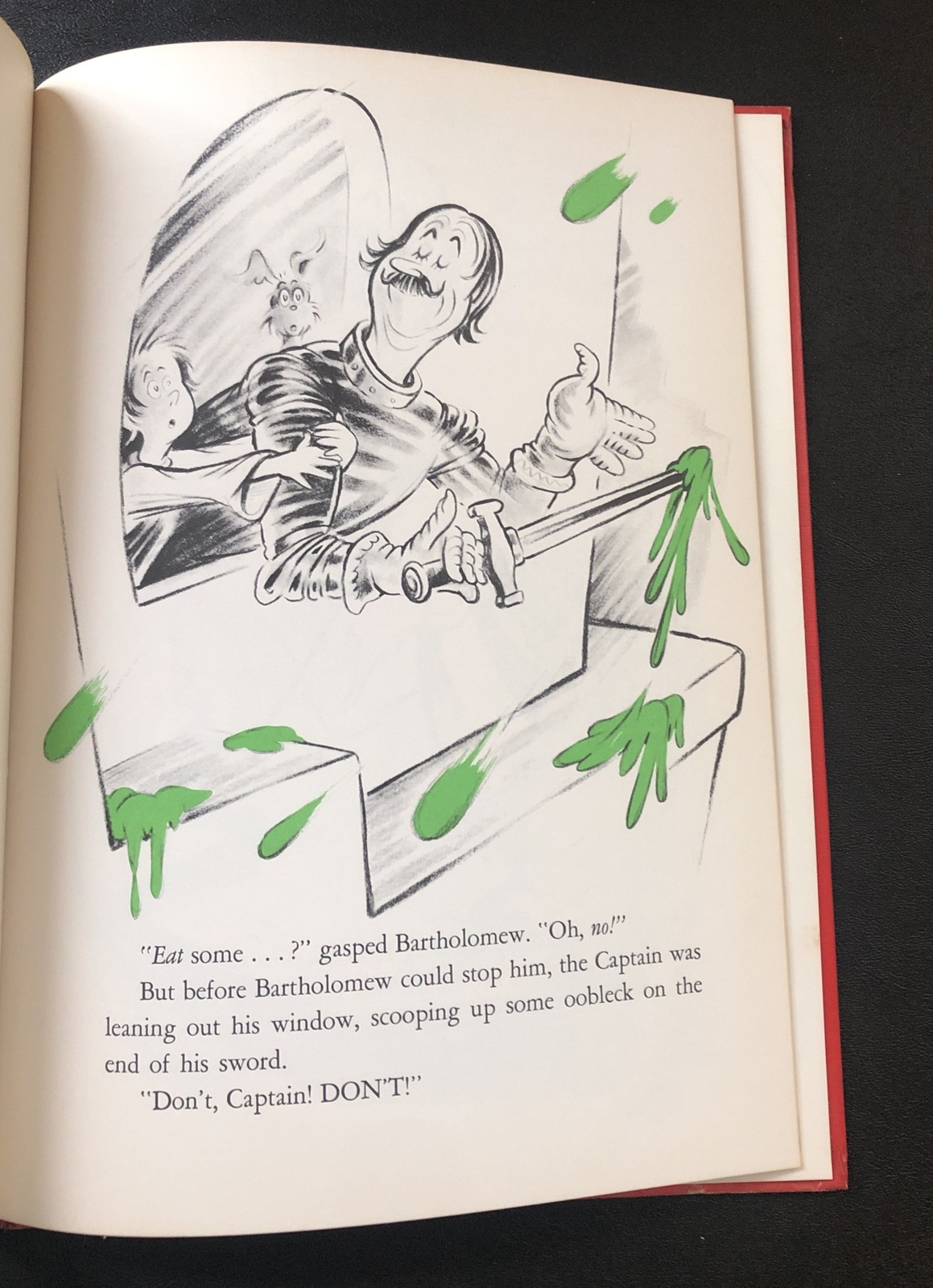 Vintage 1949 Dr Seuss Bartholomew And The Oobleck Hard Cover Book Club Edition