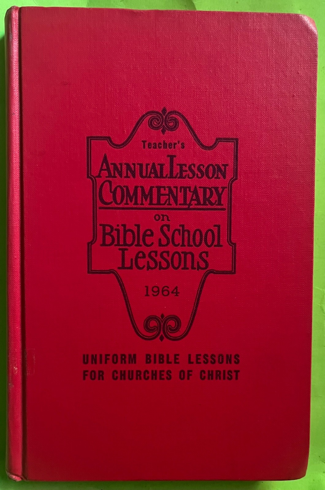 Vtg Annual Lesson Commentary Bible School Lessons for Churches of Christ (HC1964