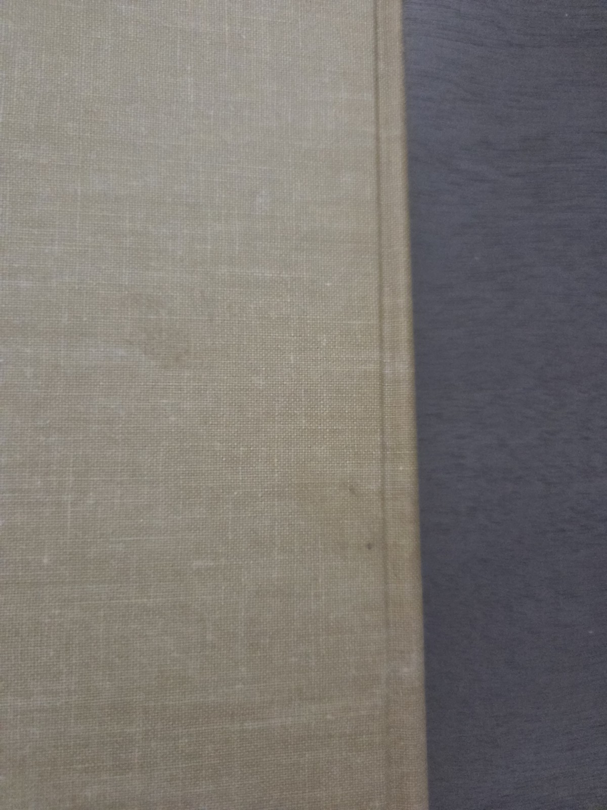 Hardcover Beige Coffee table Linen Book Mary Baker Golden Years Jewel Spangler