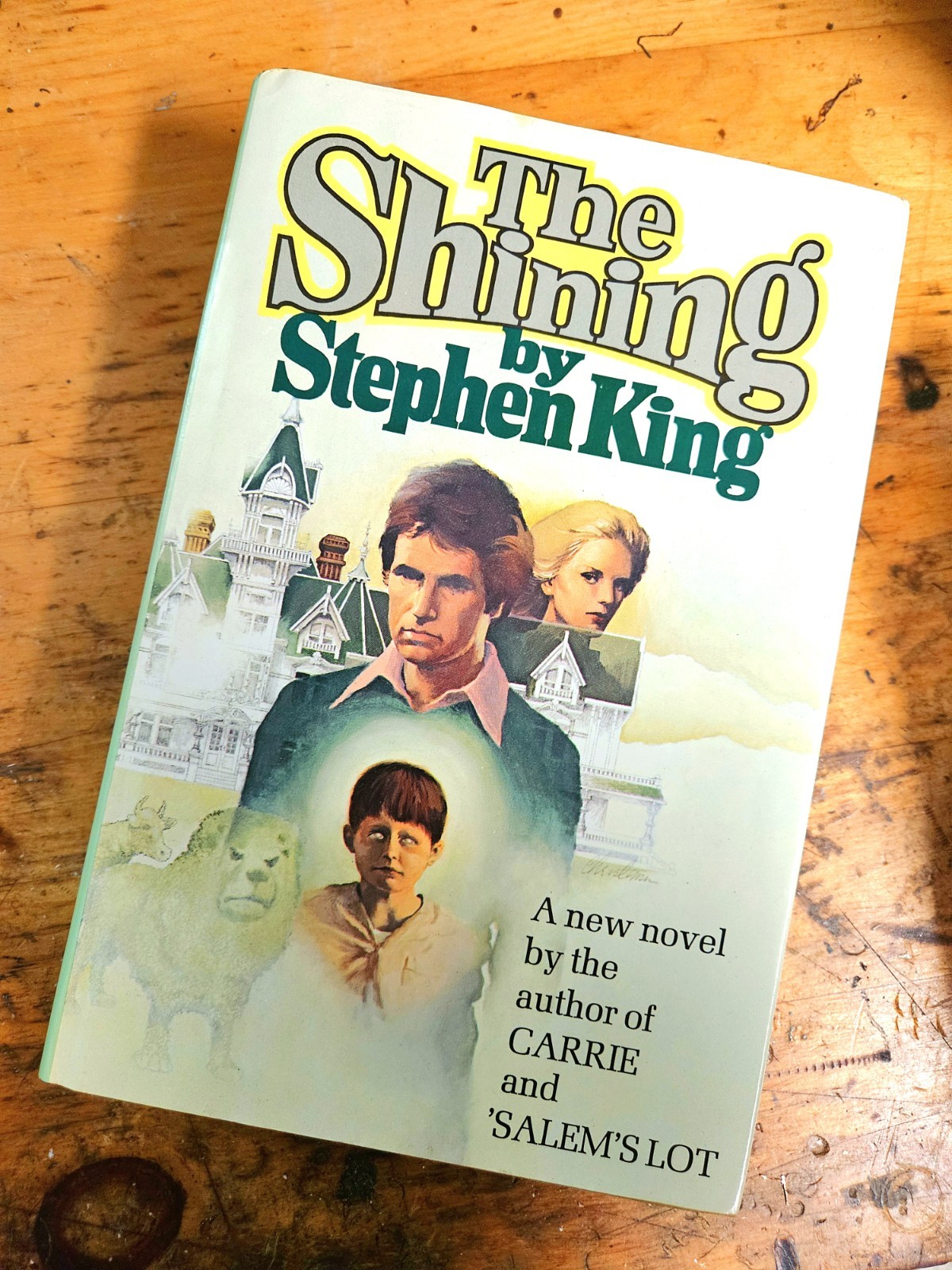 Unread Stephen King The Shining 1977 Harcover W Slipcover
