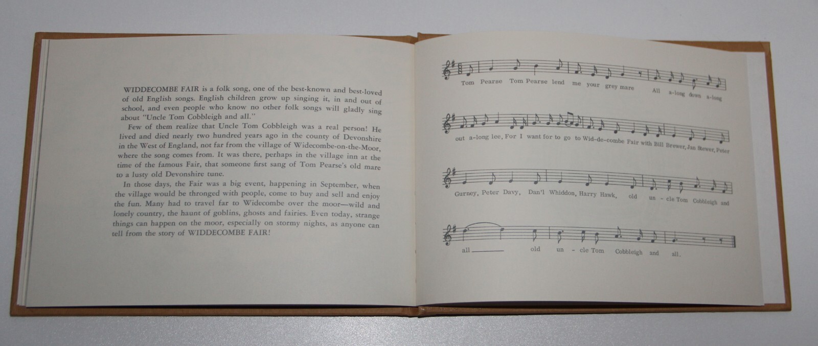 Widdecombe Fair Illustrated Christine Price 1968 Dust jacket