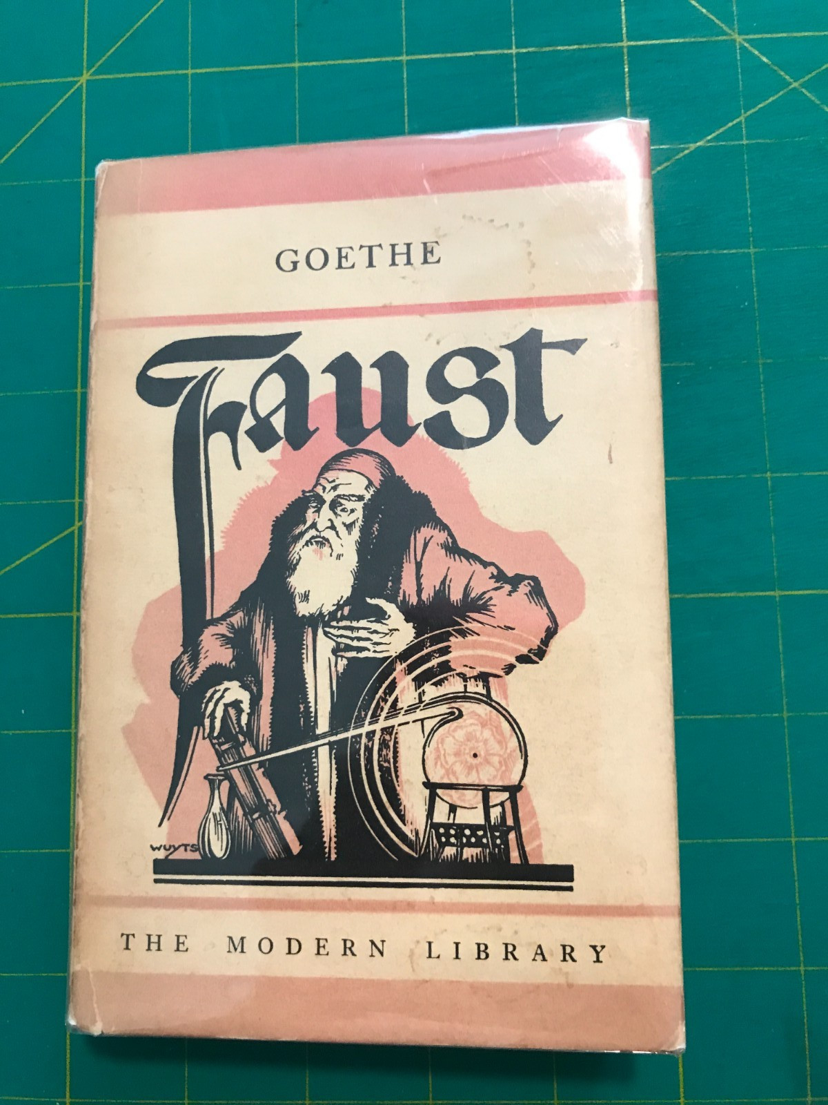 Modern Library Faust Johann Wolfgang von Goethe circa 1930-1940 w/Dust Jacket