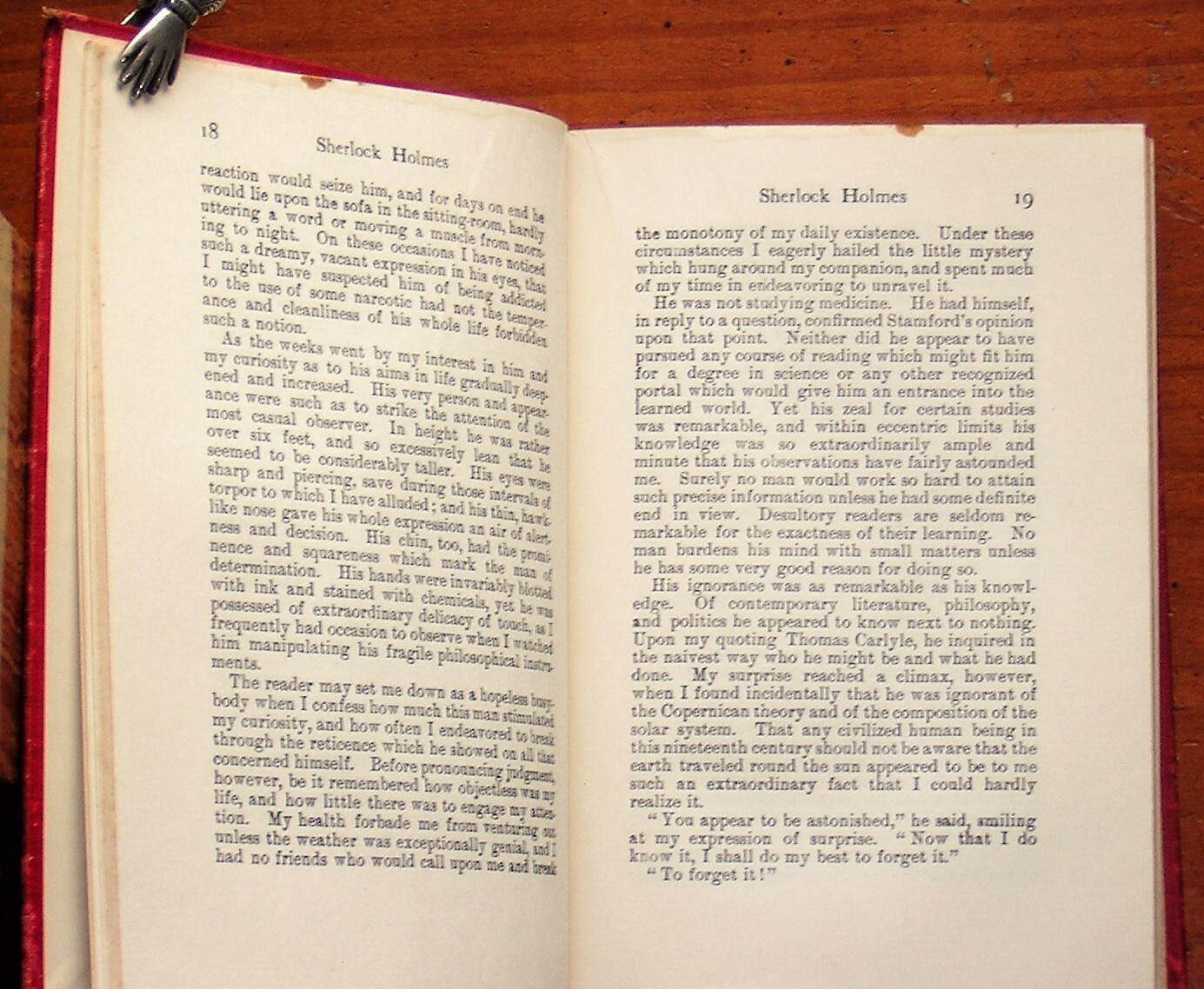 SHERLOCK HOLMES A C Doyle Special Limited Ed. Fenno Illustrated William Gillette
