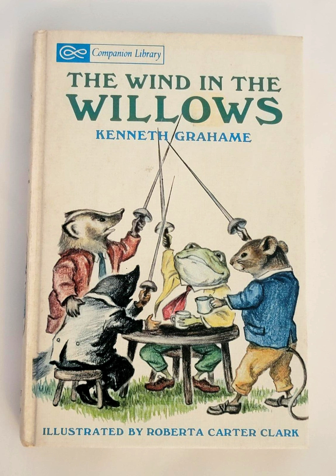 Vtg The Wind In The Willows- K. Grahame, Illustrated, 1966, Hard cover-exc cond