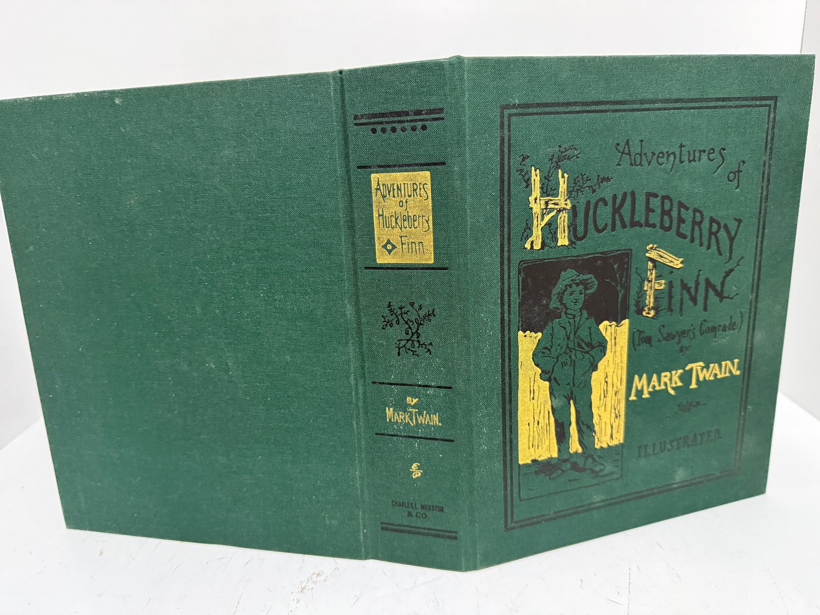 Easton Press Adventures of HUCKLEBERRY FINN by Mark Twain Deluxe Limited Edition