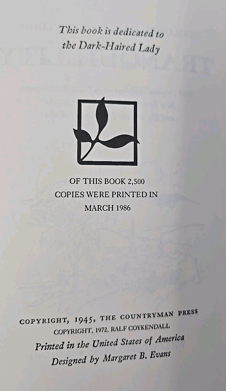 Tranquility Regained Revisited – 3 Volume Set Col. Sheldon 1986 Willow Creek