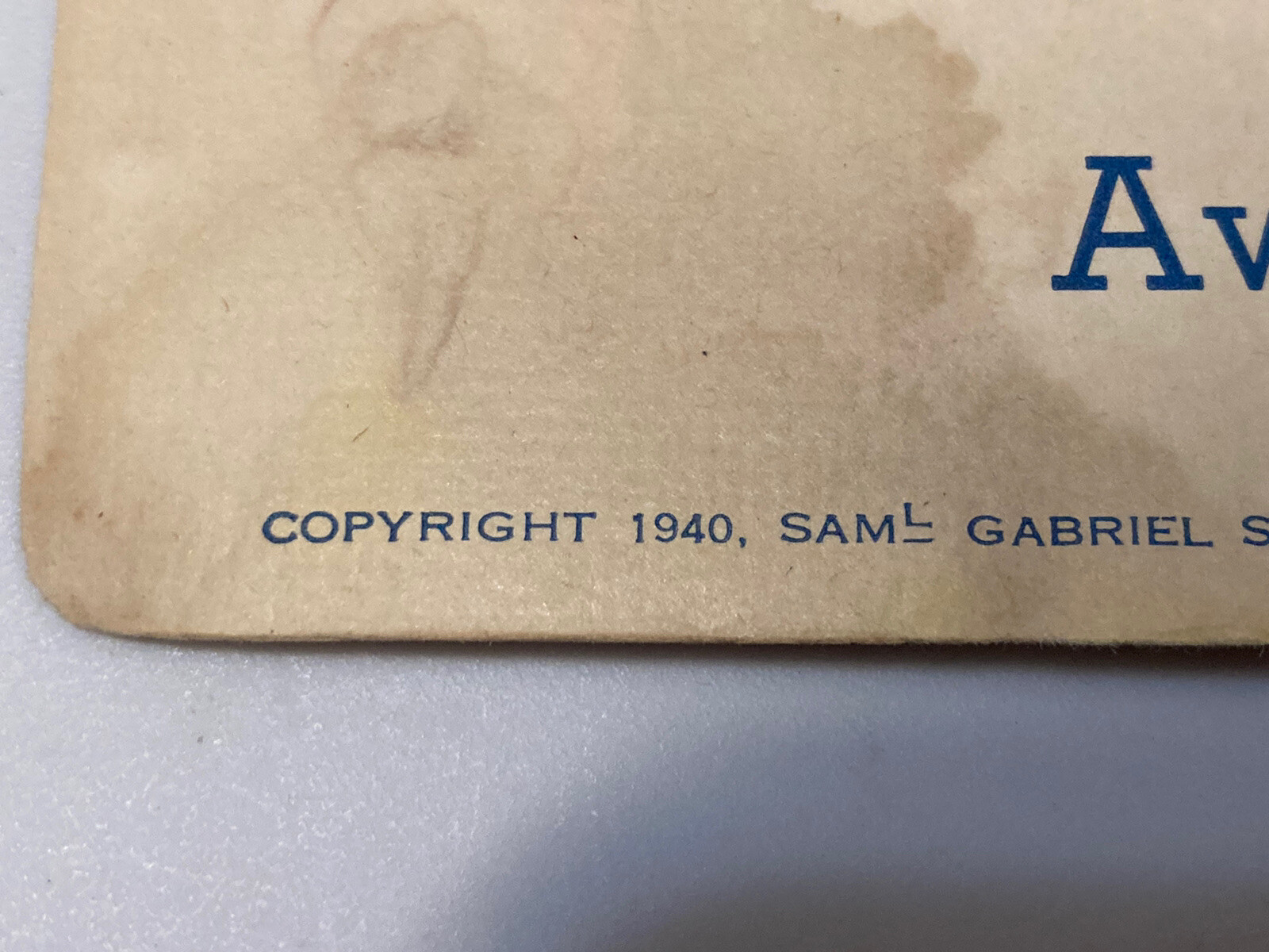 HELPING MOTHER Vintage Antique Linenette Book 1940 #480 Sam’l Gabriel Sons