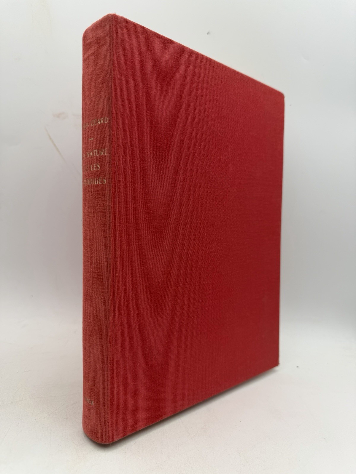 Jean Céard La Nature et les Prodiges 1977 Hardcover Ceard French