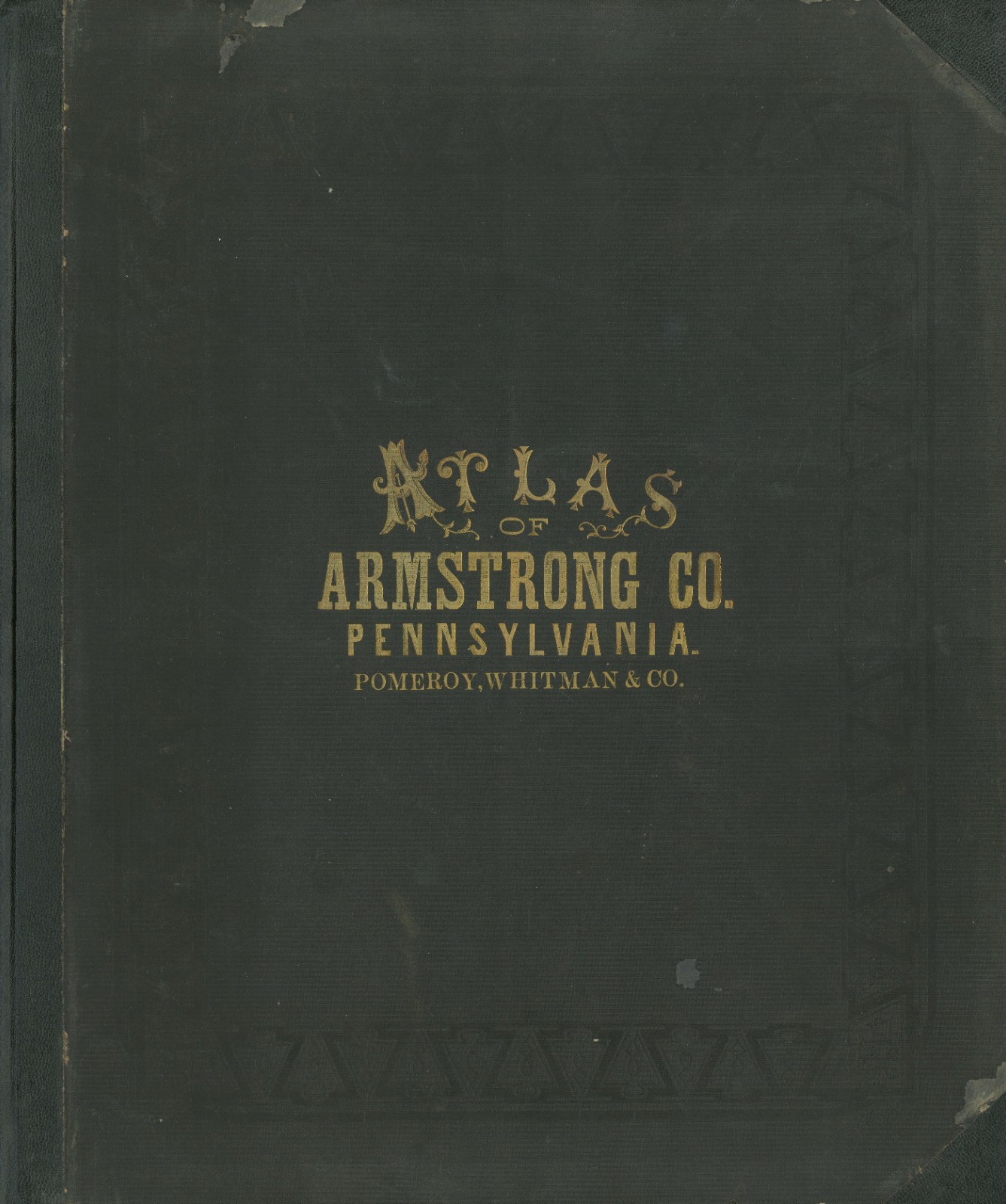 Atlas Armstrong County (PA,Pennsylvania,Genealogy): 1876 (Original)