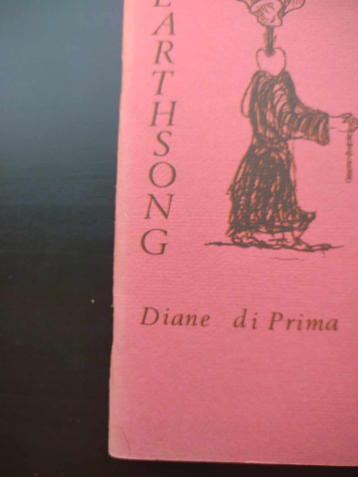Earthsong Diane di Prima 1968 Poet’s Press Excellent Condition Rare