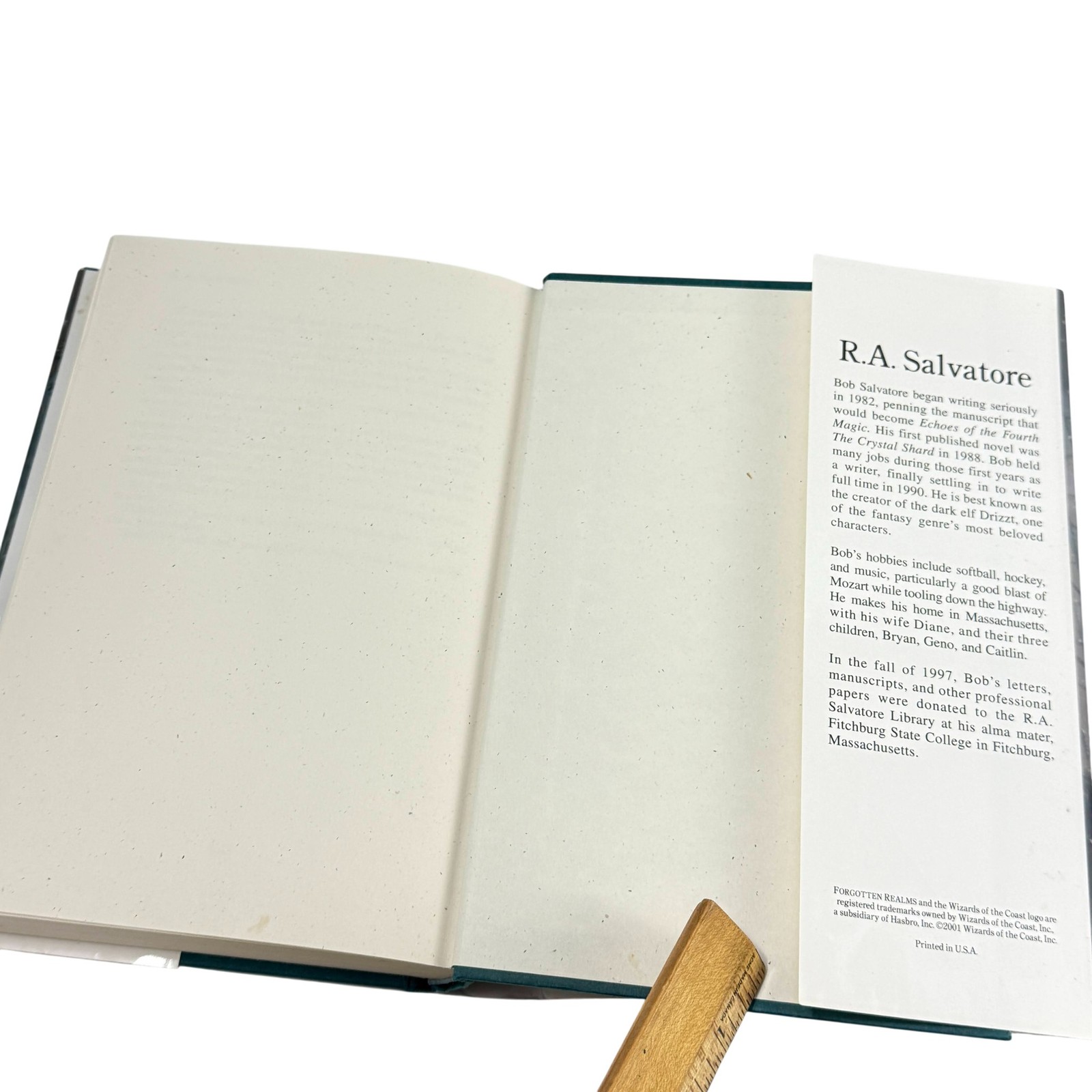 Sea of Swords Book HC DJ R.A. Salvatore Forgotten Realms 2001 First Edition