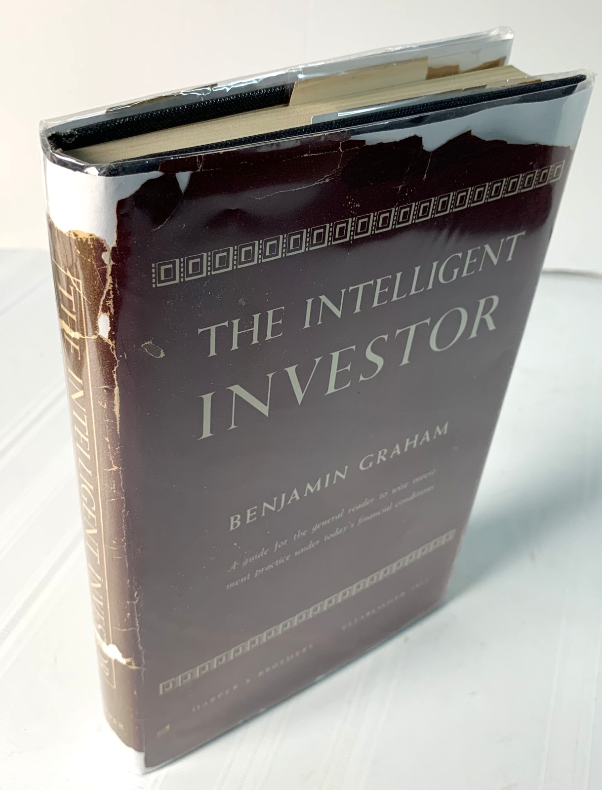 The Intelligent Investor by Benjamin Graham 1949 1st Edition 3rd Printing K-Y