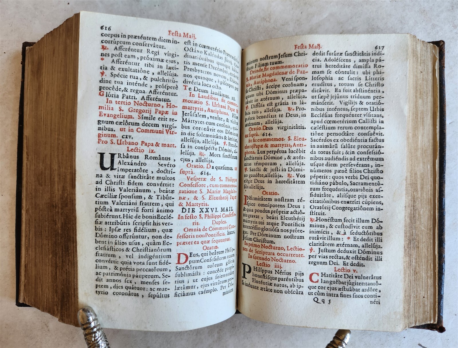 1700s BREVARIUM ROMANUM antique