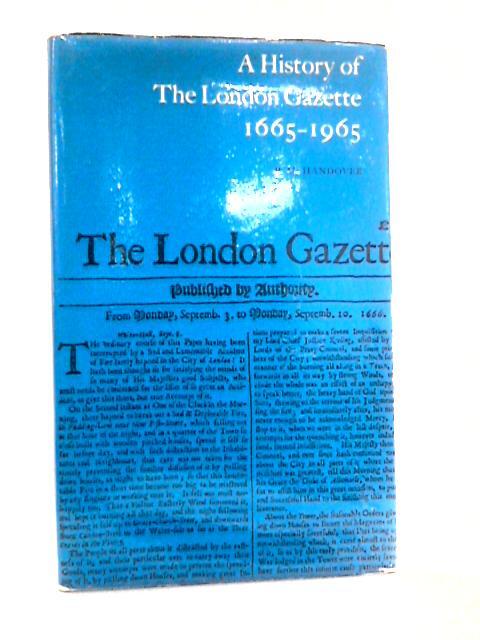 A History of The London Gazette (P.M. Handover – 1965) (ID:84190)