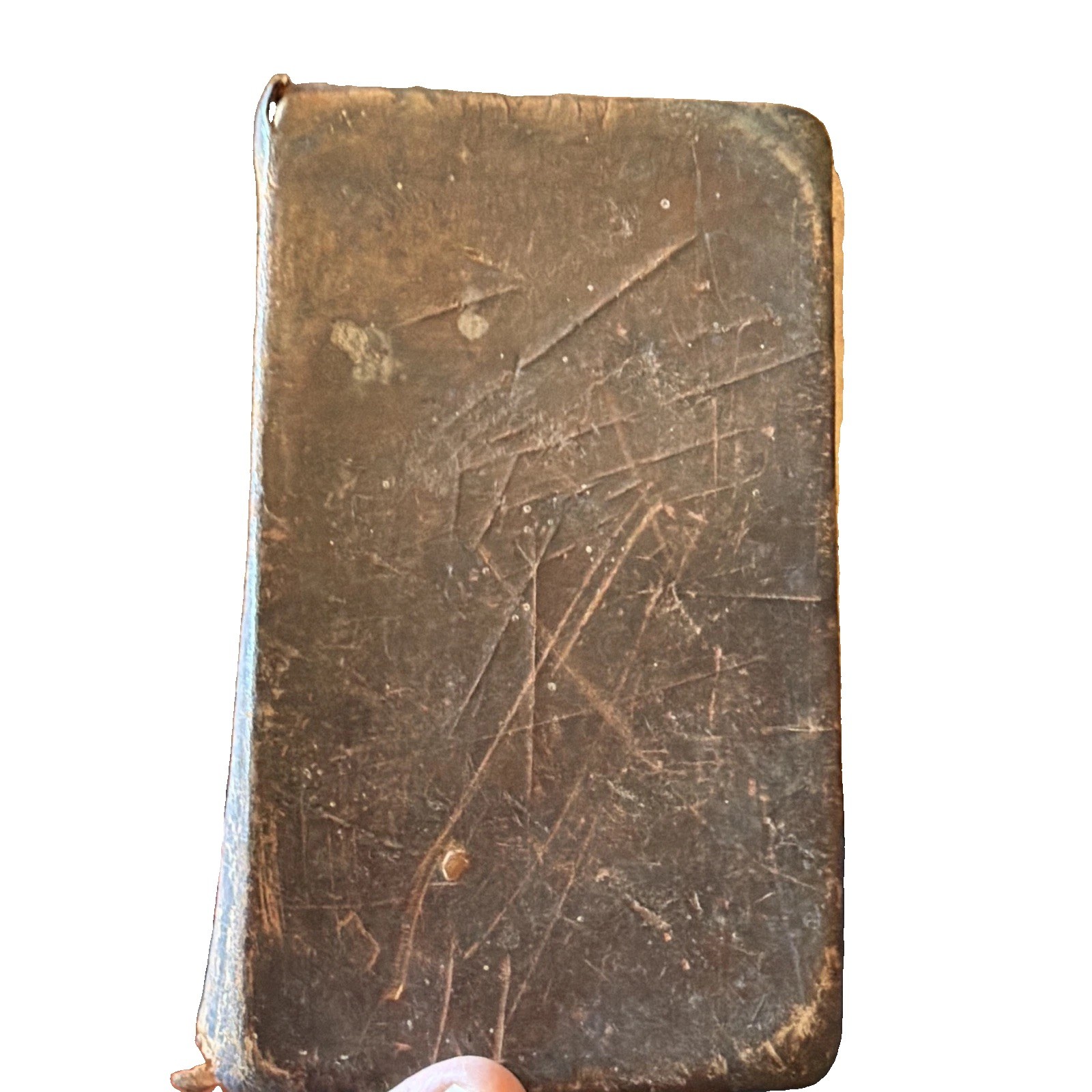 Original Illustrated English History Book, Leather, Engravings, Inscribed 1856