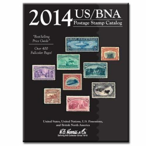 2014 US/BNA Postage Stamp Catalog H.E. Harris & Co. hardcover Used – Very Good
