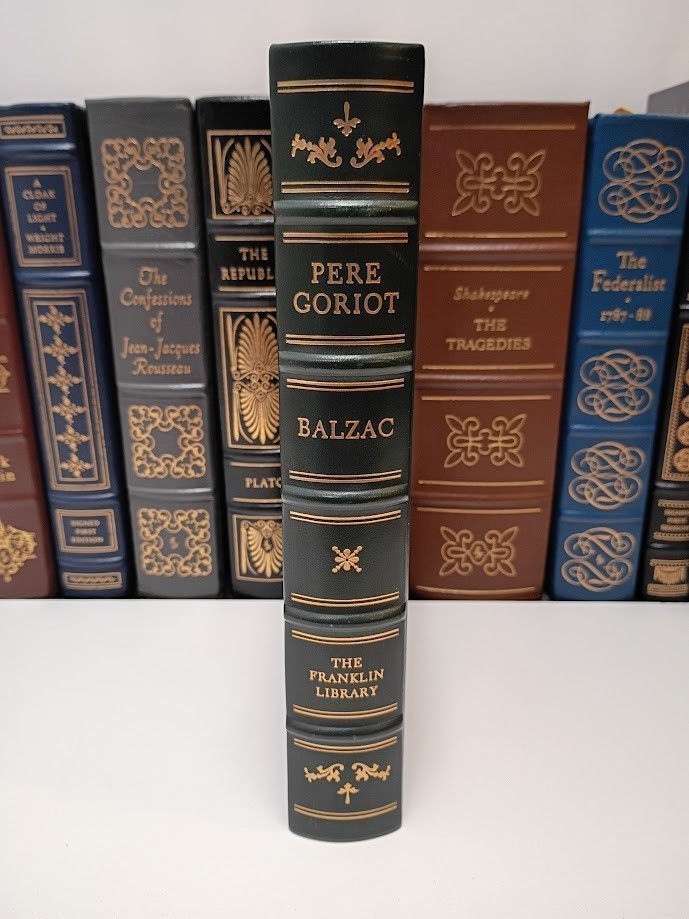 Franklin Library Pere Goriot FINE Honore de Balzac Leather French Realism Novel
