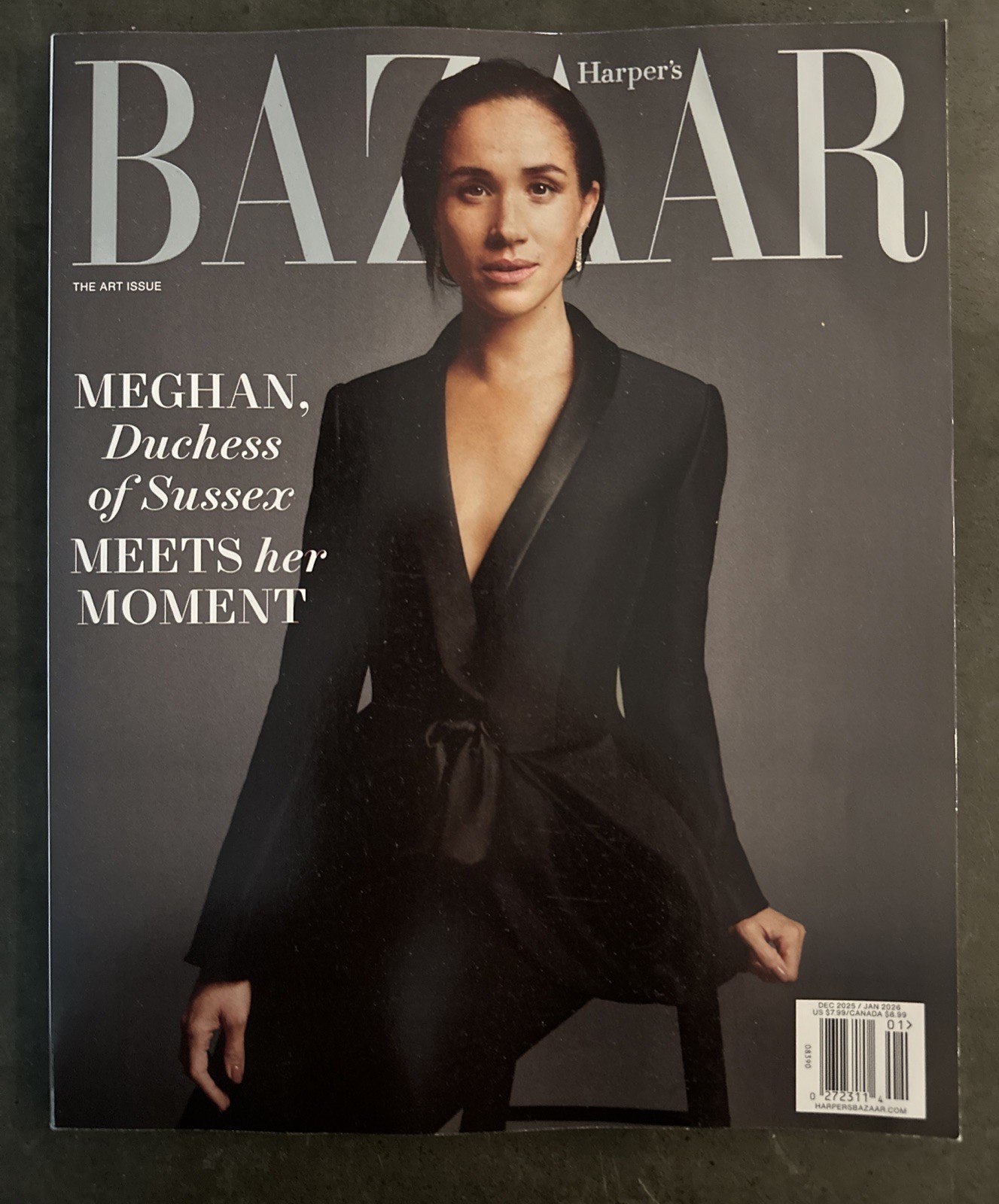 Harper’s BAZAAR USA (American) Mag Dec 2025 Jan 2026 MEGHAN Duchess of Sussex