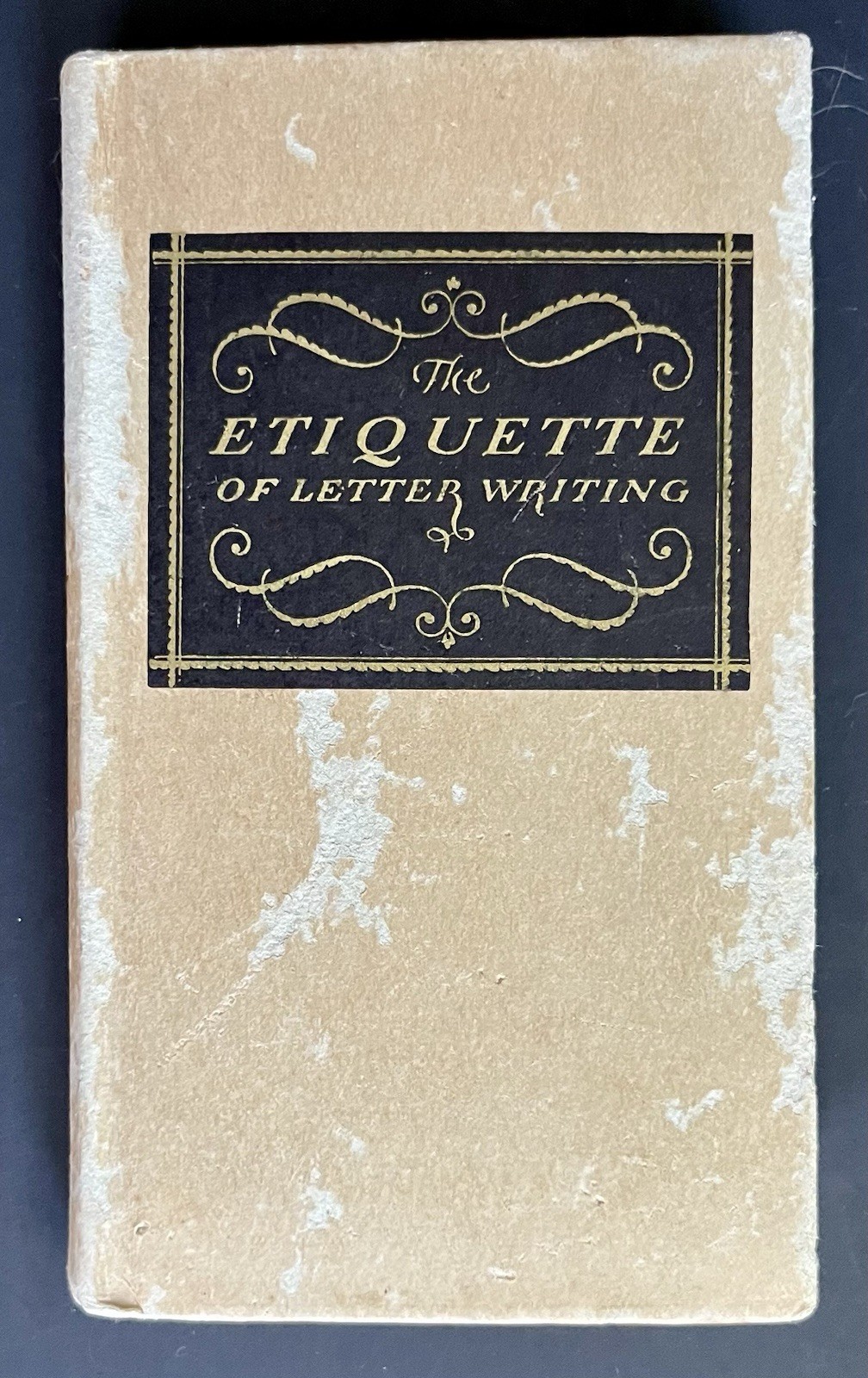 Vintage 1927 Mini Book Etiquette of Letter Writing Social Correspondence Eaton