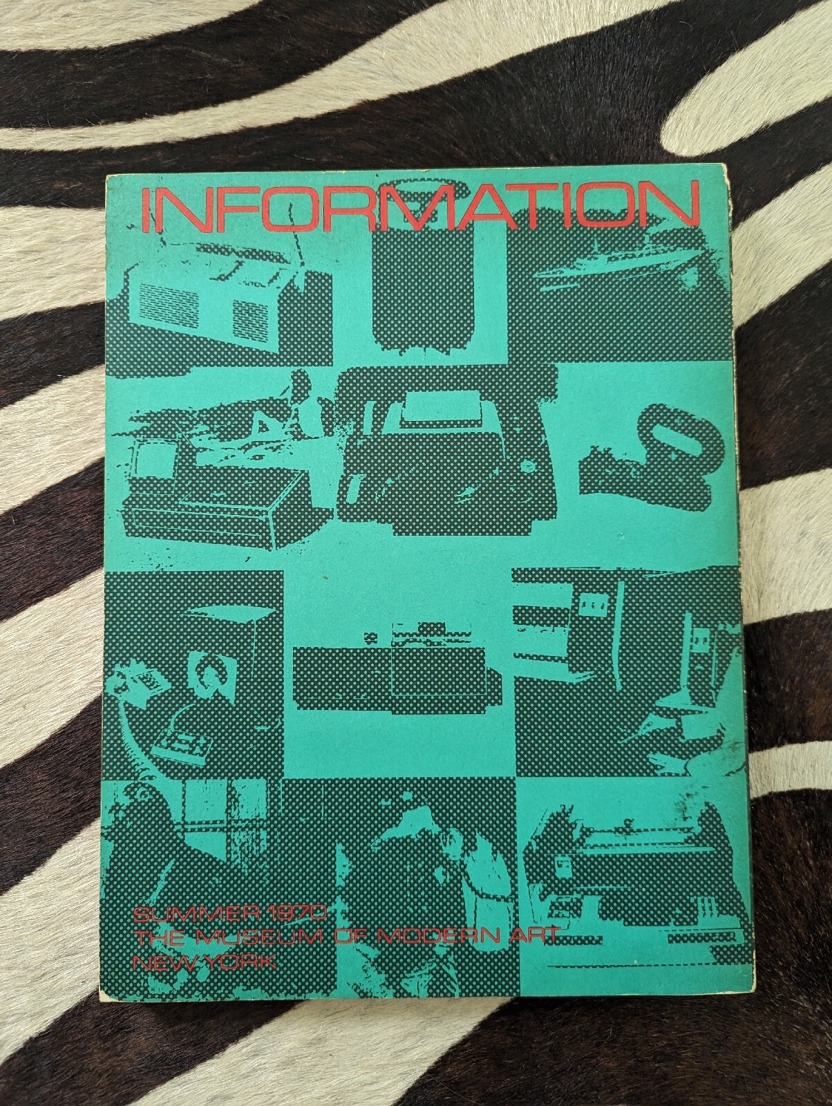 1st edition Information Summer 1970 Museum of Modern art Moma NYC Conceptual Art