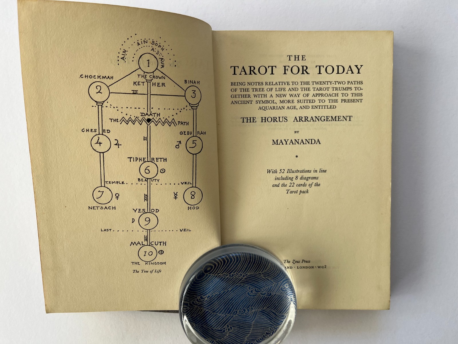 Tarot For Today: The Horus Arrangement ~ Mayananda, 1963 London, Occult