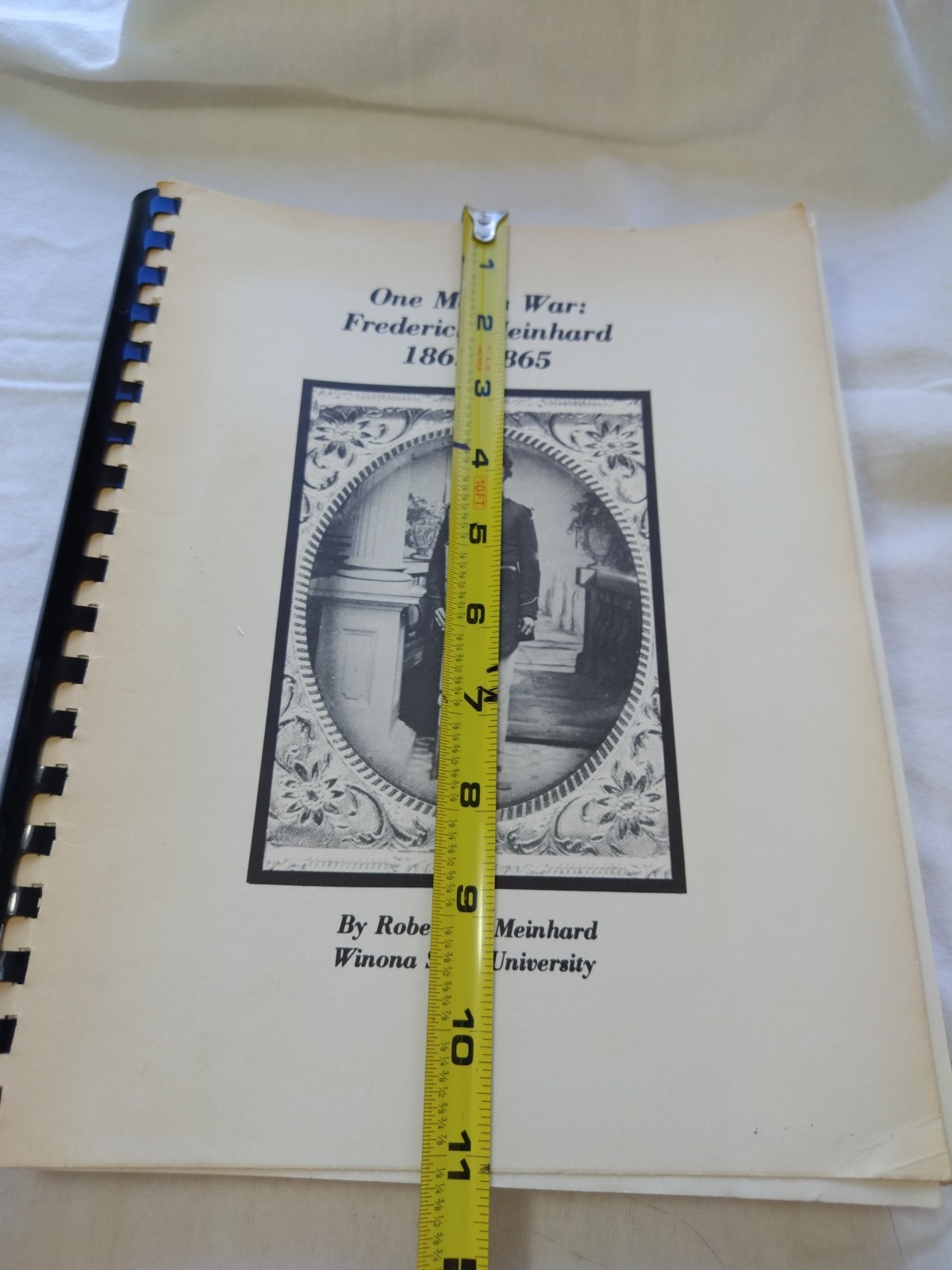 Civil War Book „One Man’s War: Frederick Meinhard 1862-1865“ Maps Recollections