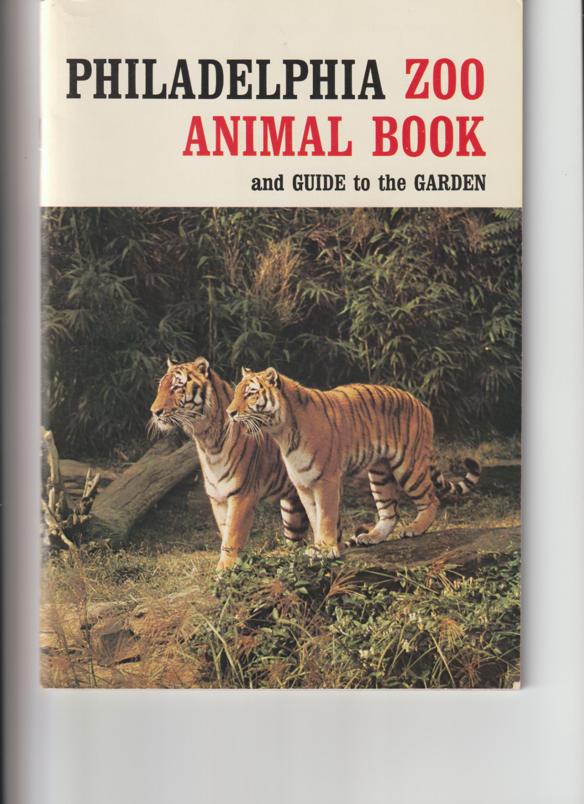 Guide Book~Philadelphia Zoo Animal Book and Garden Guide~1964