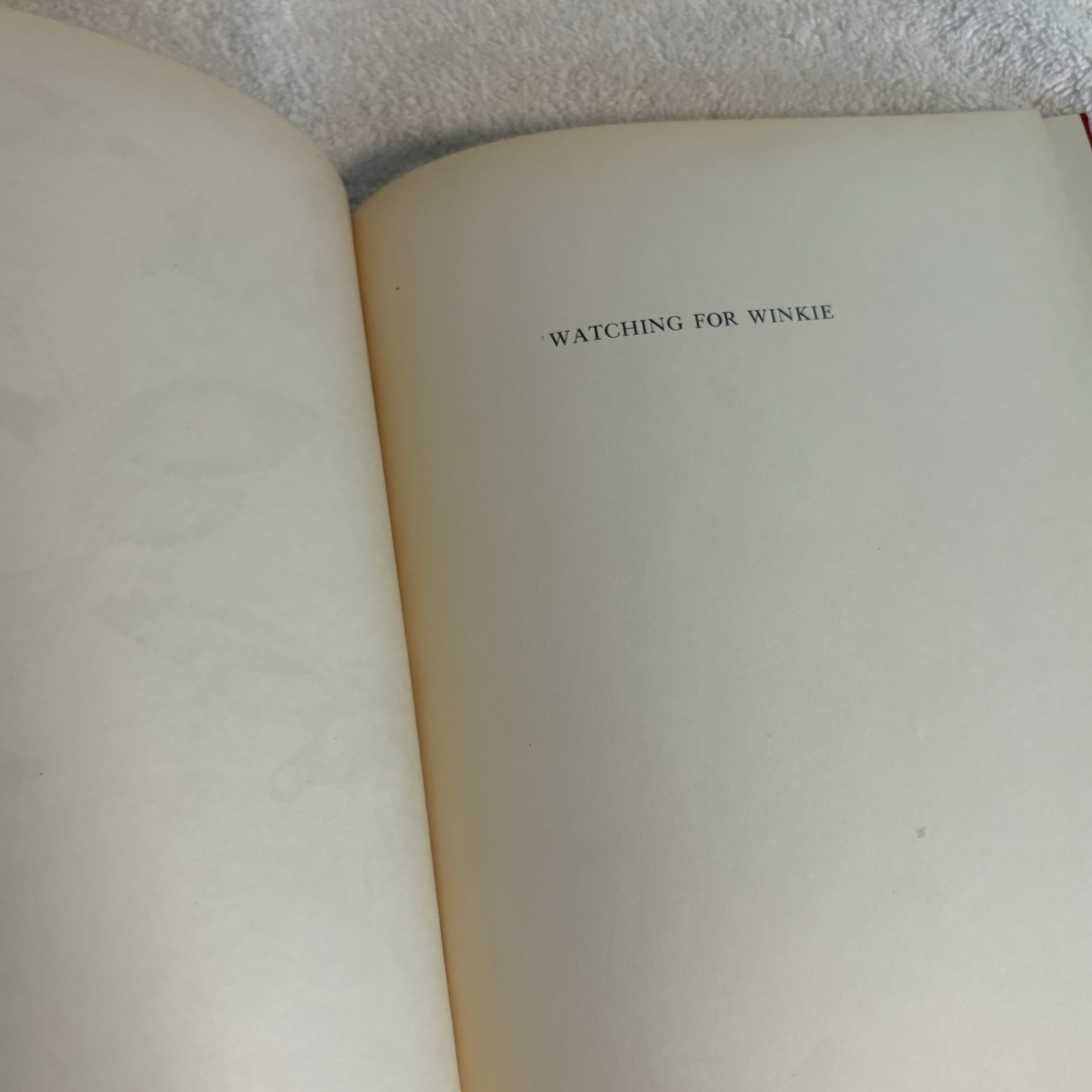 Vintage Watching For Winkie Book 1942 by Theresa Kalab Longmans, Green & Co. 1st