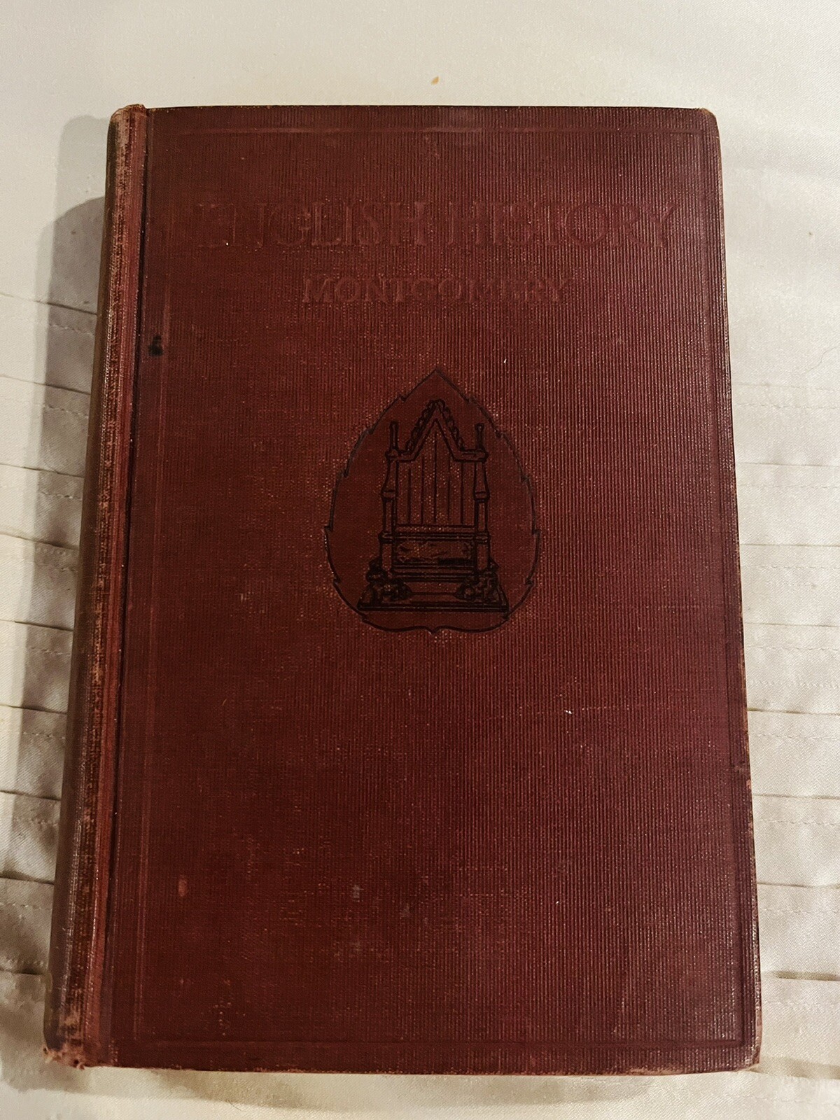Vintage Book American English History – D.H. Montgomery 1915 Ginn & Co hardback