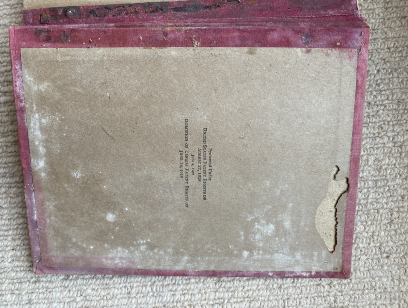 Winston’s cumulative loose leaf Encyclopedia in 10 volumes, 1922