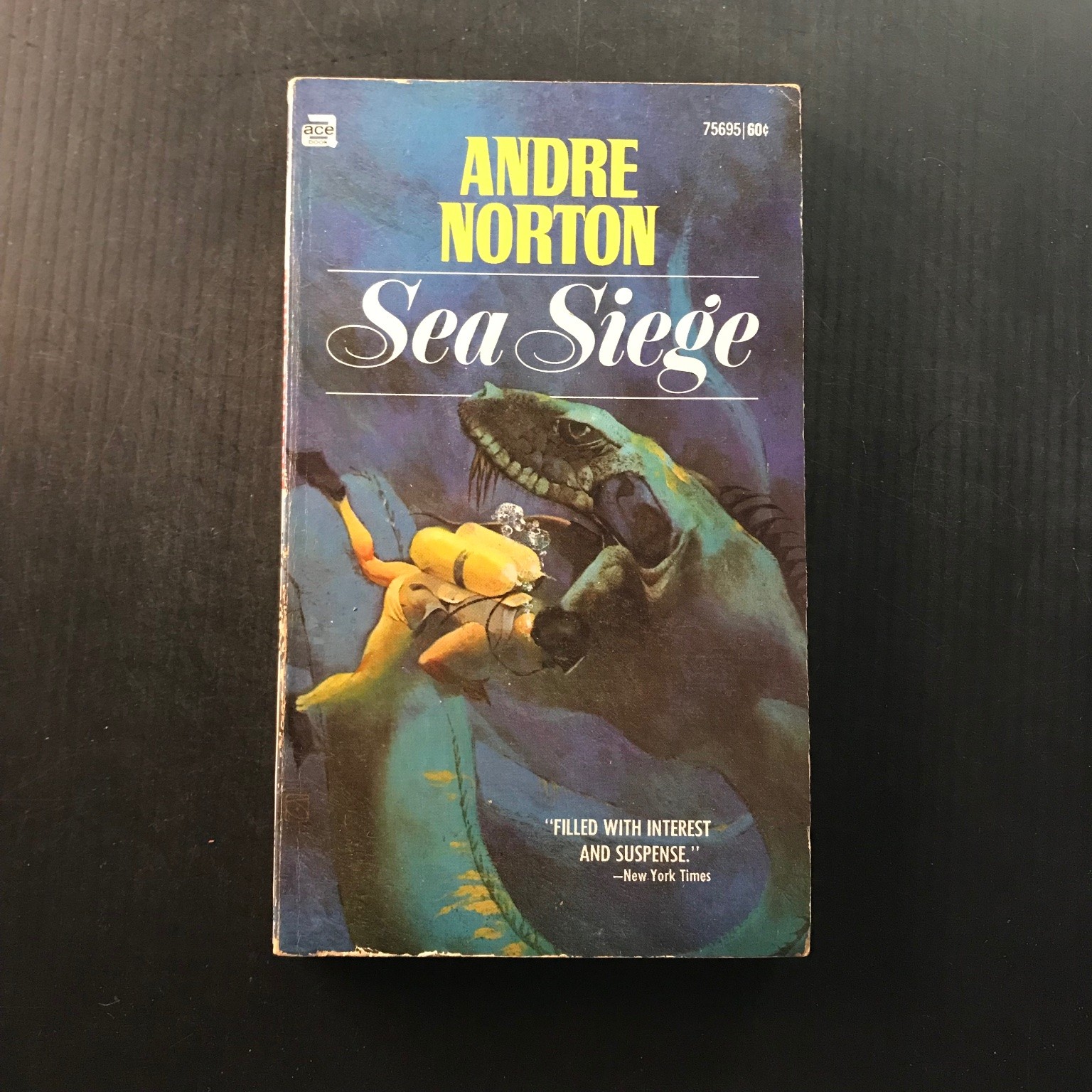 Sea Siege Andre Norton Ace Books 1971 Science Fiction Paperback