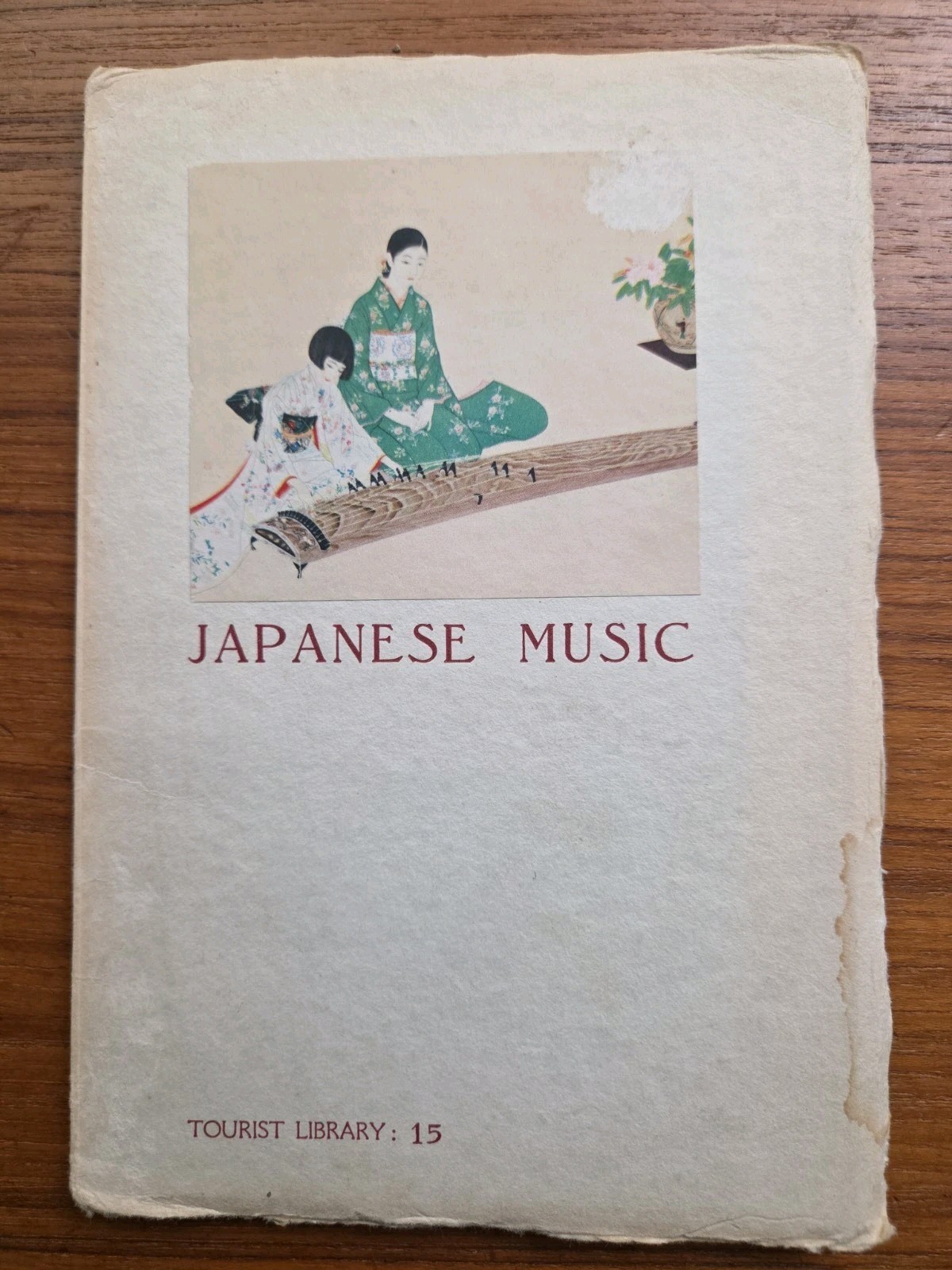 2 Books 1936 – Floral Art of Japan – Tourist Library 11 – Japanese Music 15